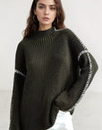 Amara blød bouclé-sweater