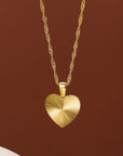 Gouden Hart Ketting
