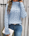 Elina Elegant Knitted Sweater Jumpers & Sweaters
