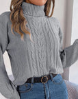 Elvie - Gebreide Warme Coltrui Sweater