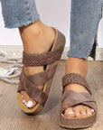 Kayla - Orthopedische Zomersandalen Koffie / 36 Sandaler