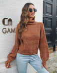 Krizia - Trendy Gebreide Coltrui sweater
