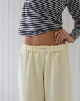 Afslappede Stribede Bukser | Bomuld | Komfort & Stil Tøj og tilbehør > Beklædning > Bukser > Casual Bukser