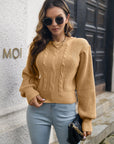 Maylene - Trendy Gebreide Trui sweater