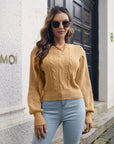 Maylene - Trendy Gebreide Trui sweater