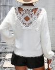 Razelle - Trendy Pluizige Trui Sweater