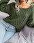Strikket Sweater Med Knapdetaljer | Akryl/Bomuld Komfort Og Stil Tøj Tilbehør > Beklædning