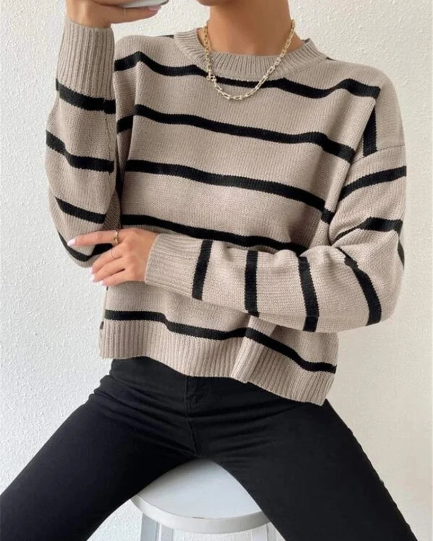 Celinda - Casual Lange Trui Voor Vrouwen Sweaters &amp; Cardigans