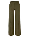 Cillian - Stijlvolle Dames Broek Groen / Xs Bukser