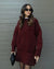 Elsie Gebreide Set (Top + Rok) Bordeaux Rood / Xs Sweaters &amp; Cardigans