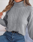 Elvie - Gebreide Warme Coltrui Sweater