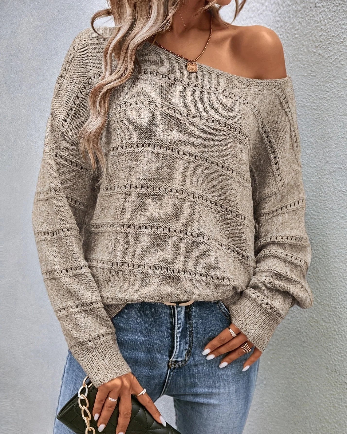 Emilia - Casual Gebreide Trui Dames