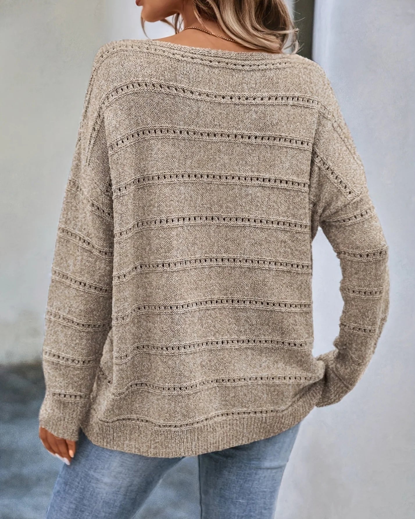 Emilia - Casual Gebreide Trui Dames