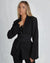 Gia - Veelzijdige Blazer Zwart / Xs
