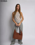 Jady | Suede Tote Bag