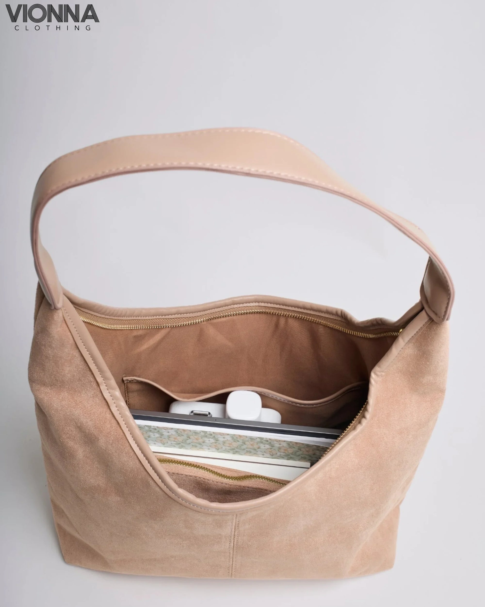 Jady | Suede Tote Bag