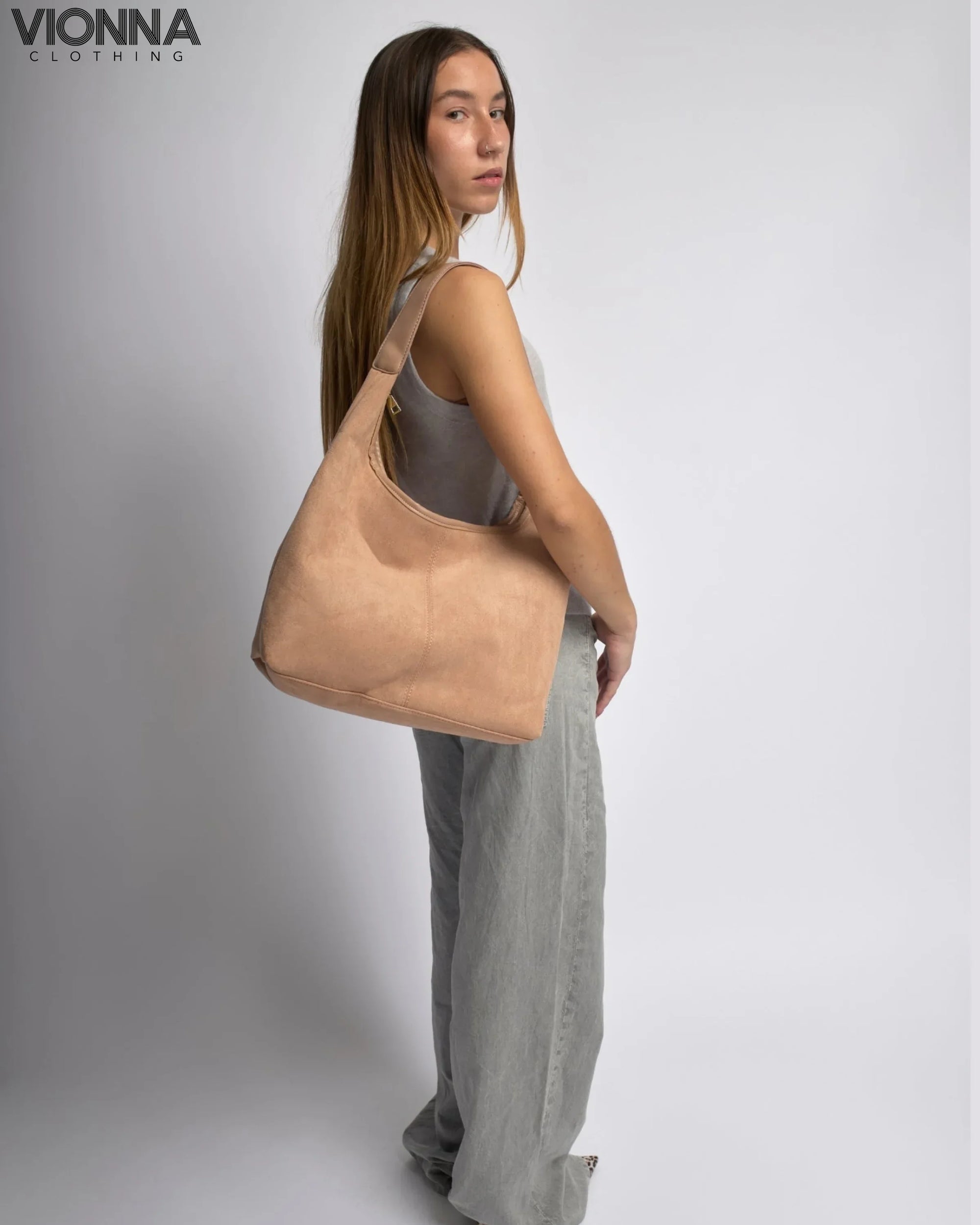 Jady | Suede Tote Bag