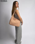 Jady | Suede Tote Bag