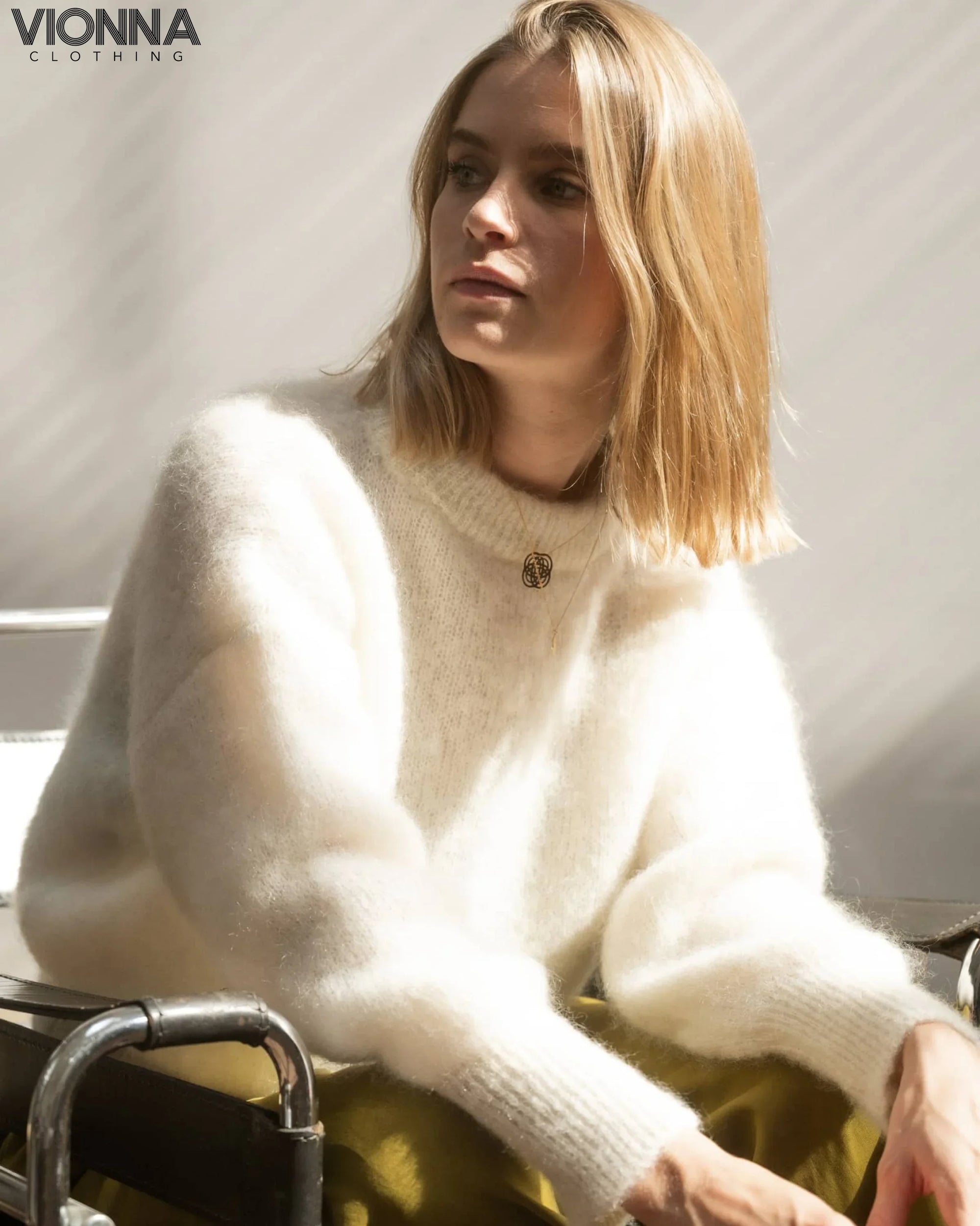 Jane | Luxe Mohair Trui