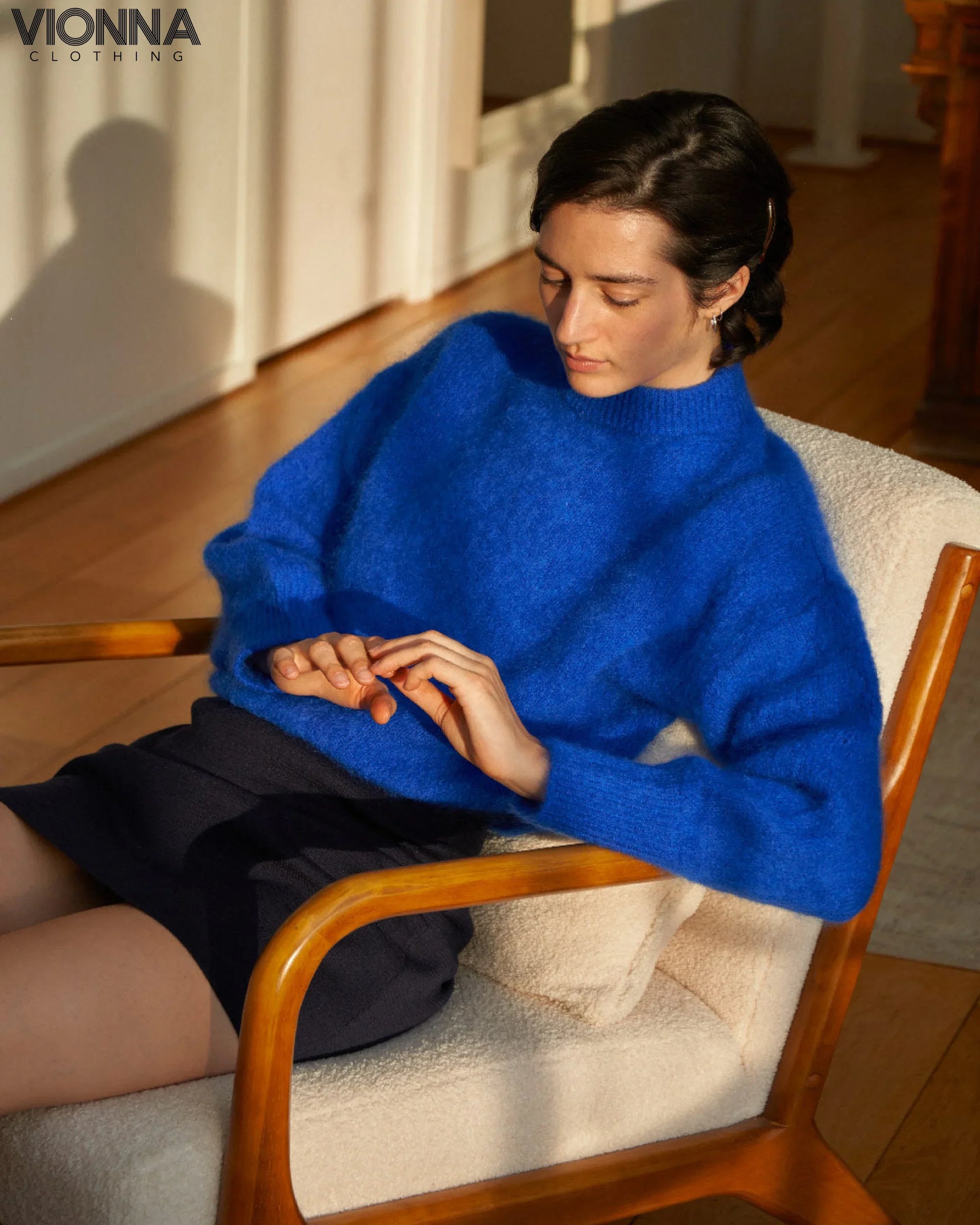 Jane | Luxe Mohair Trui