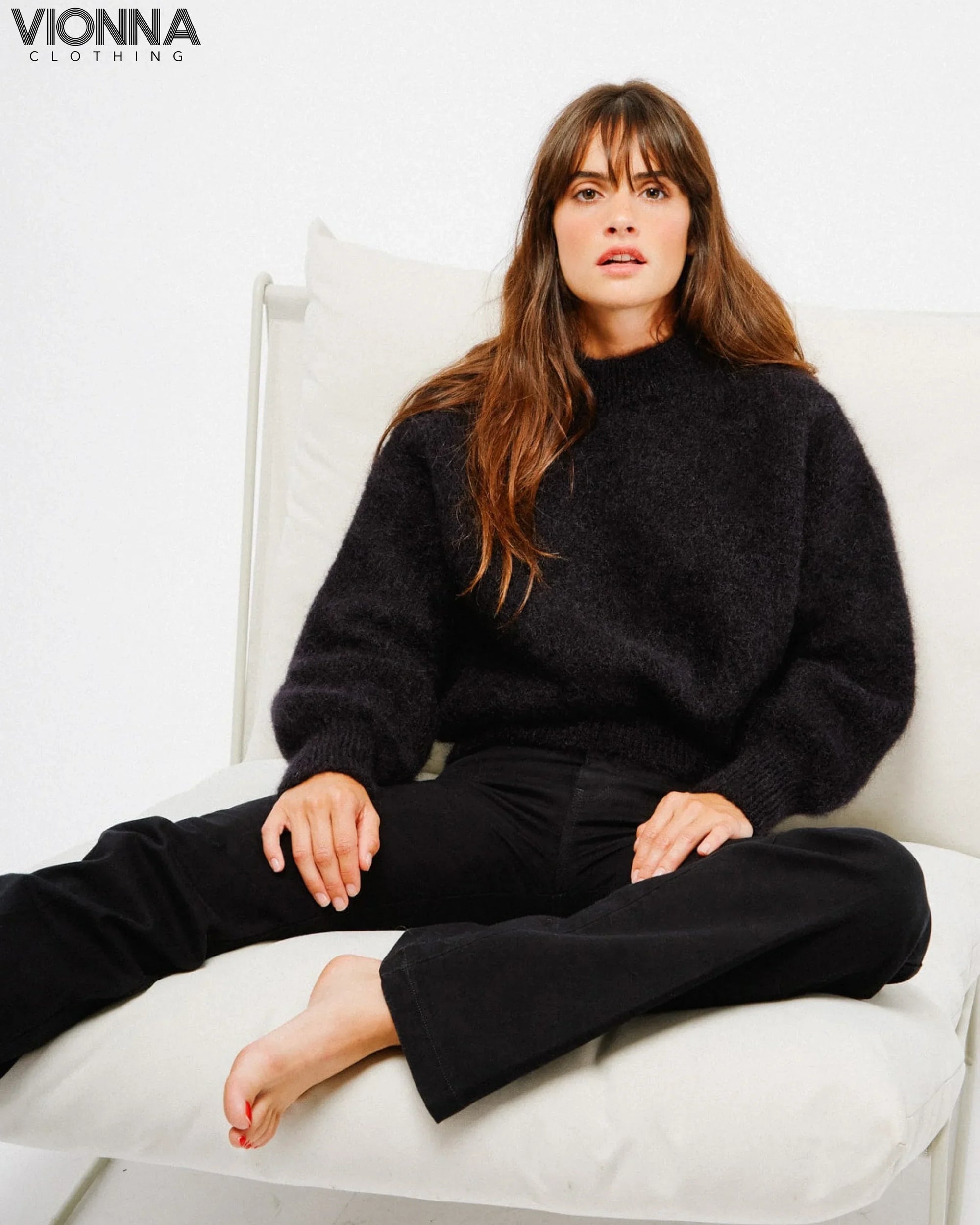Jane | Luxe Mohair Trui