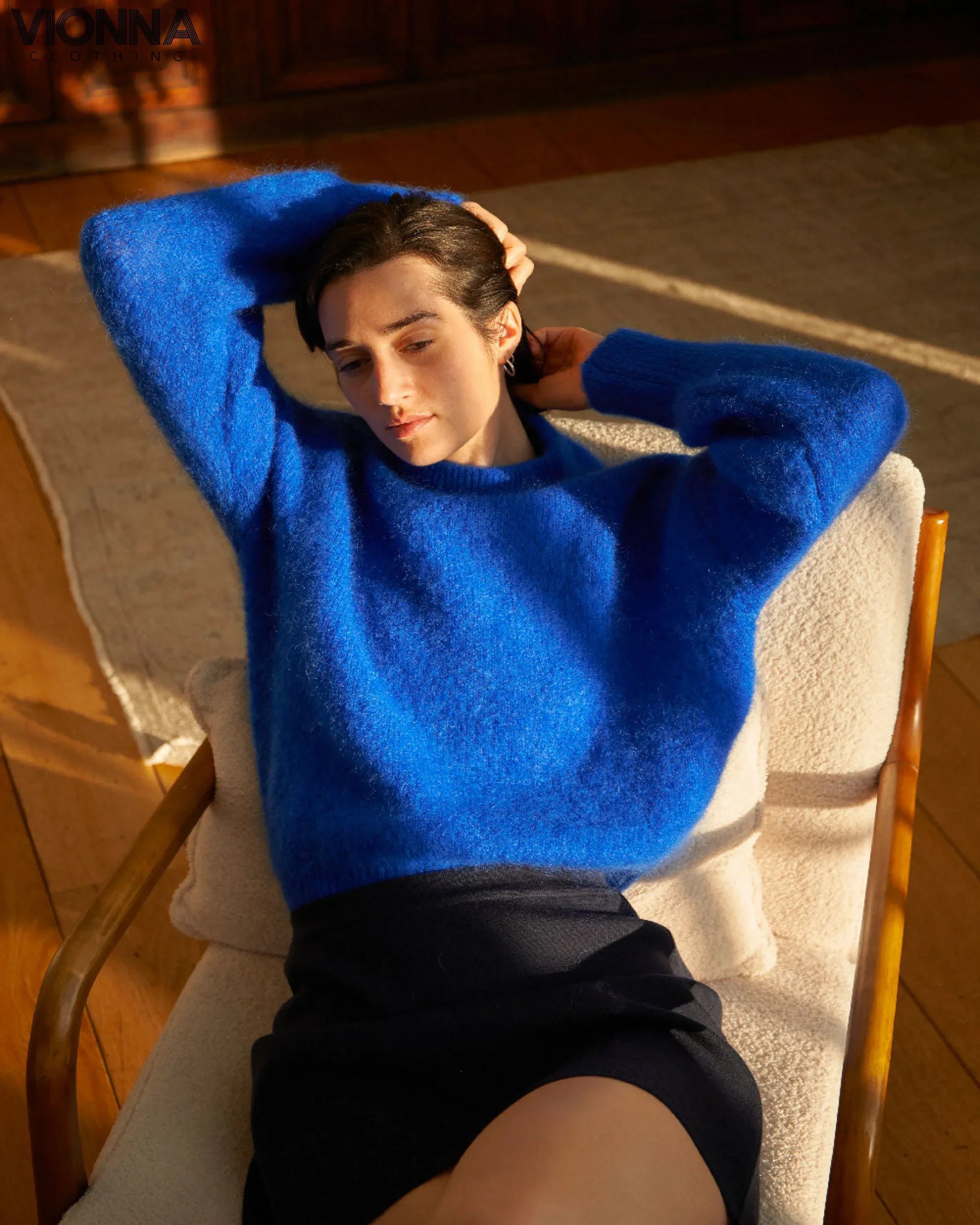 Jane | Luxe Mohair Trui