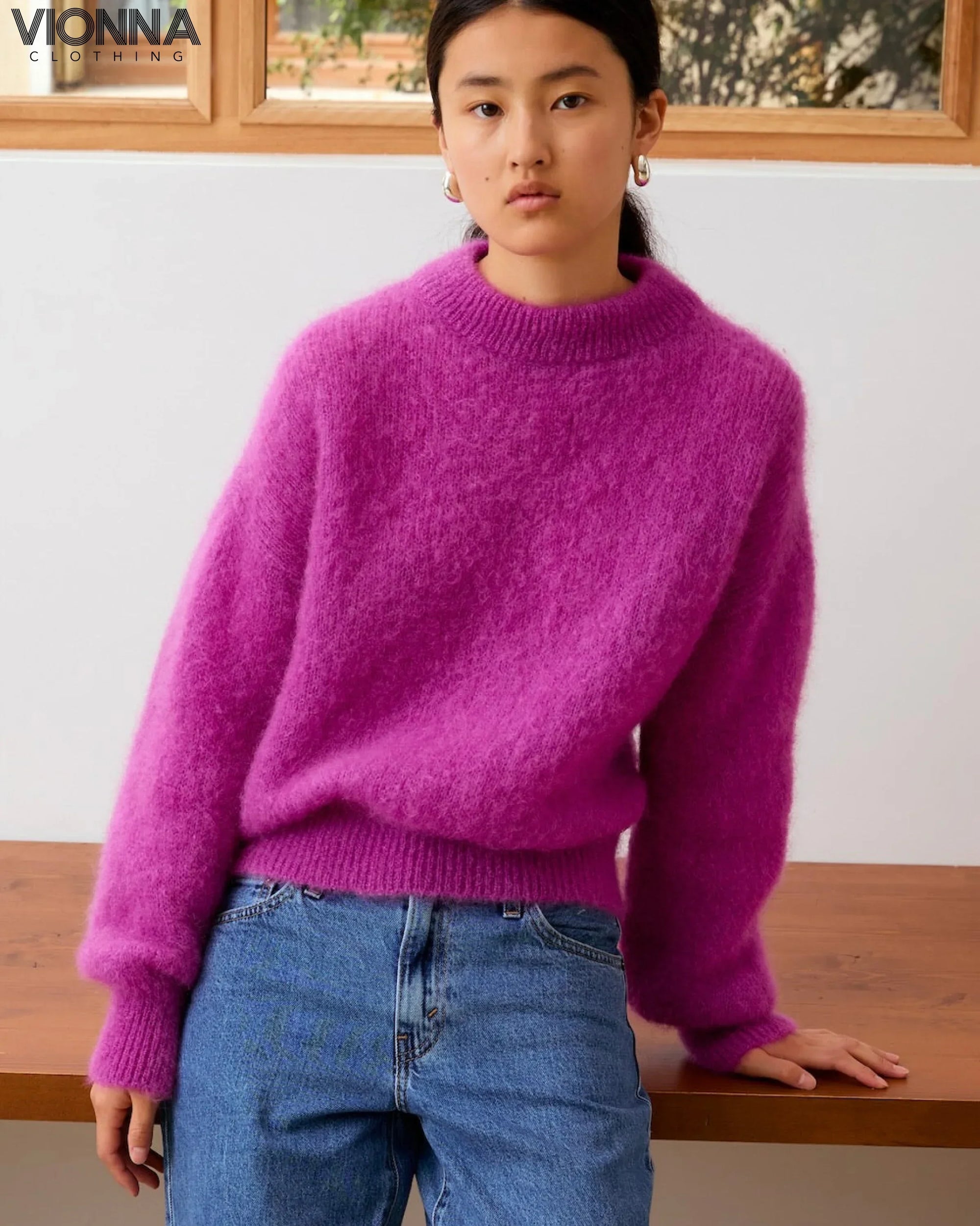 Jane | Luxe Mohair Trui