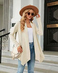 Jhea - Effen Gebreid Vest Abrikoos / S Cardigan
