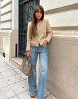 Judita - Cropped Jas-jakke i tweed