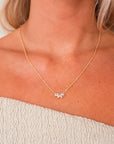 Freja - Zirkonia Halskæde - Elegant og Minimalistisk Design til Kvinder-2