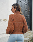 Krizia - Trendy Gebreide Coltrui sweater