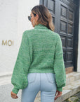 Krizia - Trendy Gebreide Coltrui sweater