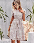 Linda - Midi-Jurk Met Tailleband