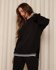 Charlotte - Strikket sweater med loungesæt