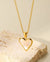 Parelmoer Hart Ketting