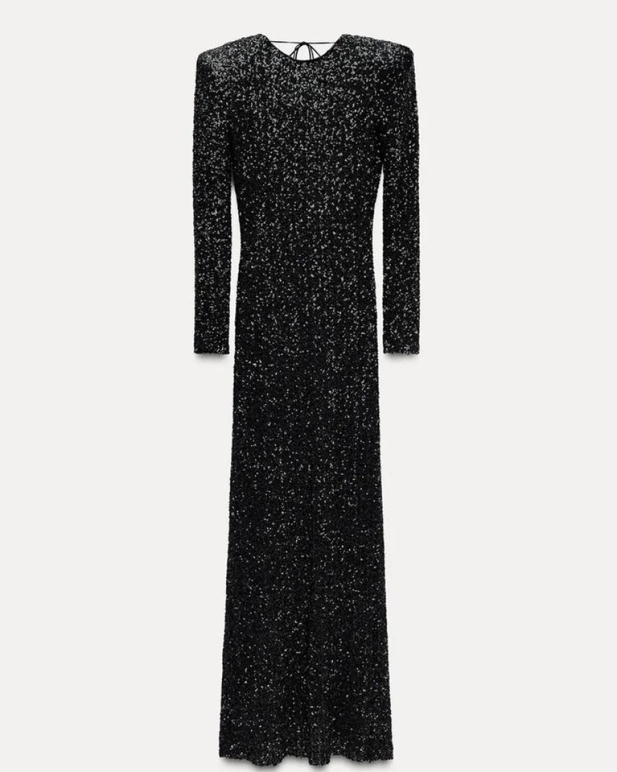 Luna | Sparkle Dress Zwart / Xs Women’s Dresses