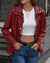 Macia - Windjack Met Capuchon Wijn Rood / Xs Windbreaker-jakke