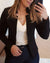 Manilyn - Blazerjasje Voor Dames Zwart / Xs Blazer