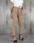 Marnie Broek | Dames Slimfit Khaki / Xs Bukser