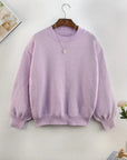Maya - Casual Gebreide Trui Dames Paars / S