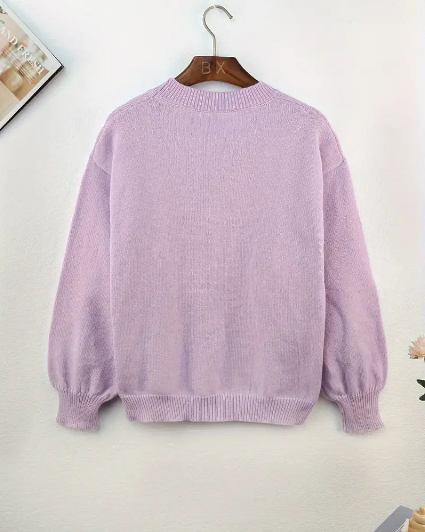 Maya - Casual Gebreide Trui Dames
