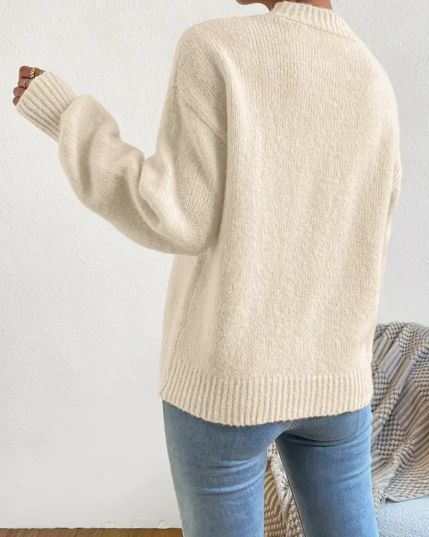 Maya - Casual Gebreide Trui Dames