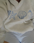 Sofia - Hoodie med Skaldyr Design - Komfortabel og Trendy-4