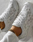 Nora - Komfortable Hvide Sneakers - Støttende og Åndbar - Unisex-6