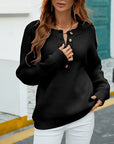 Oliveria - Geribde Gebreide Trui Zwart / S Sweater