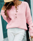 Oliveria - Geribde Gebreide Trui sweater