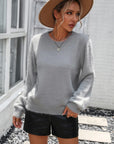 Razelle - Trendy Pluizige Trui Sweater