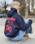 Variant image for Freja - Oversized Hoodie Med Print - Super Blød og Komfortabel Hættetrøje-2