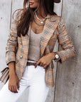 Rowena - Geruite Blazer Blazere
