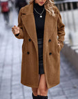 Sally - Trendy uldfrakke med kappe